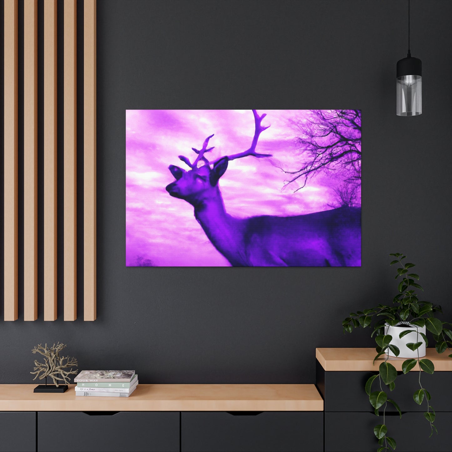 Purple King. - Canvas - Wildlife