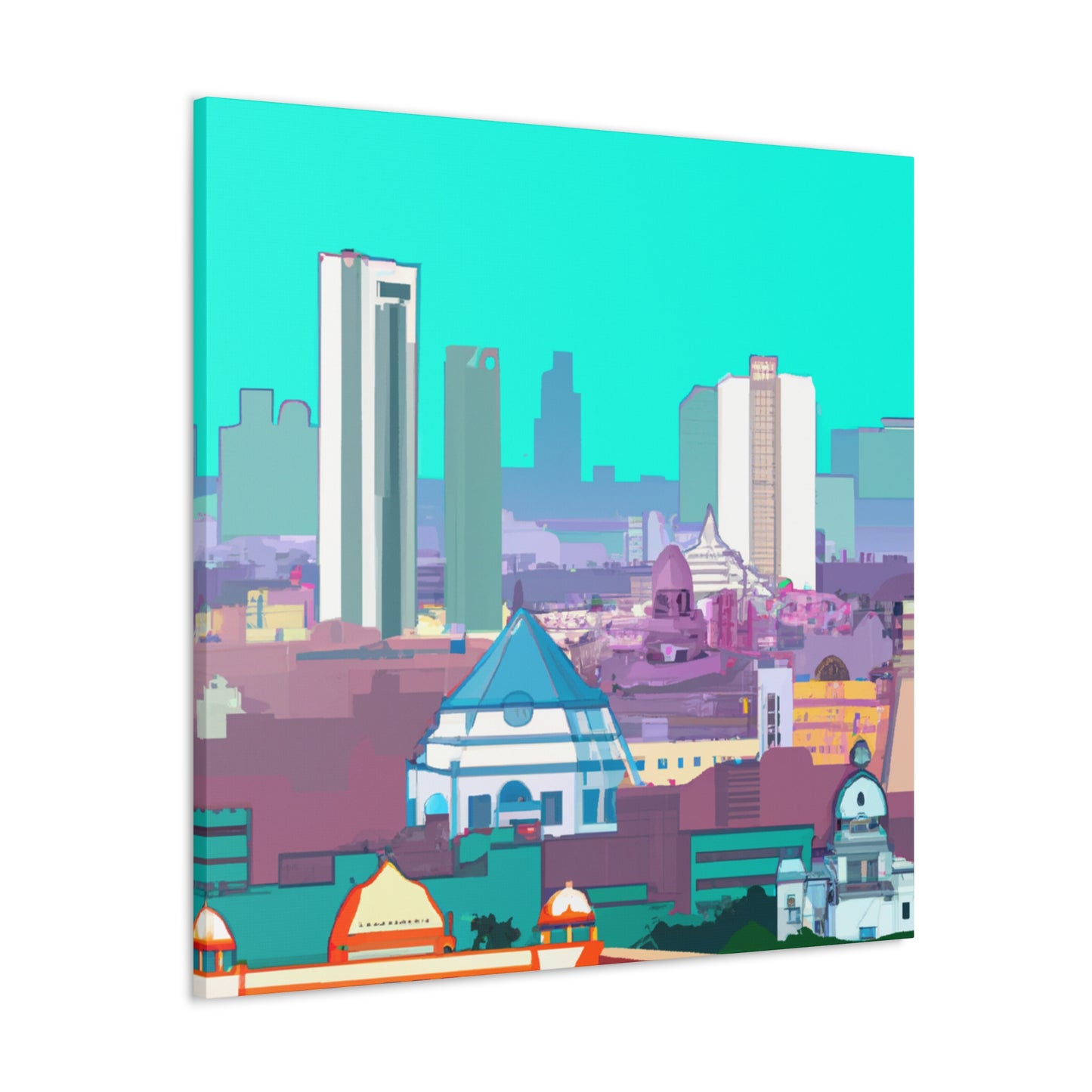 Journey of Wonders - Destination India - Canvas