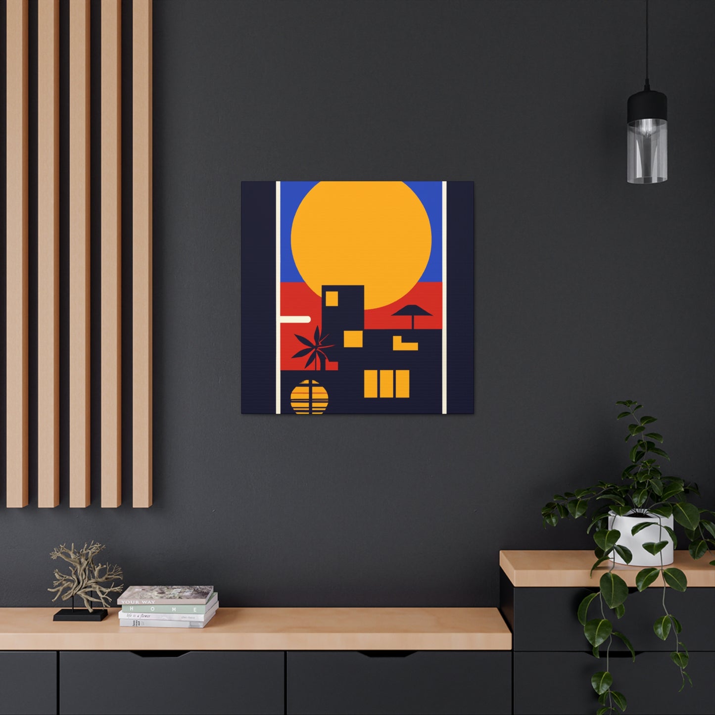 Miami - Midcentury Canvas