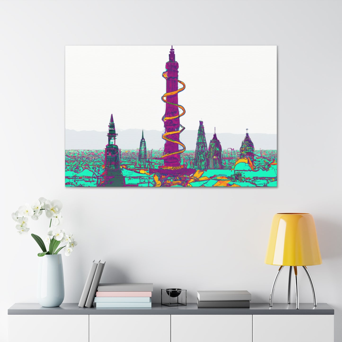 Rajastan Reef - Destination India - Canvas