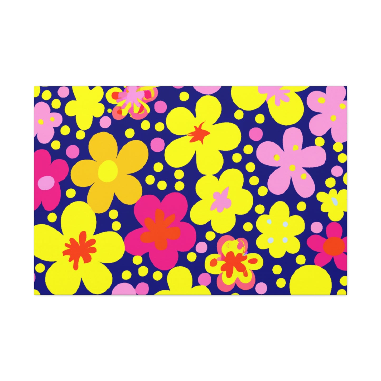 Blissful Bloom - Floral - Canvas