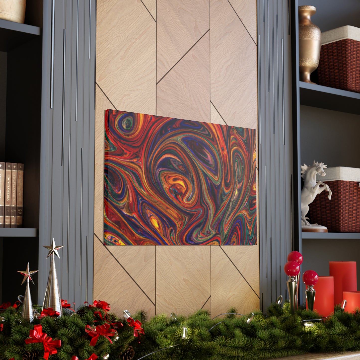 Burning Edges - Canvas - Abstract