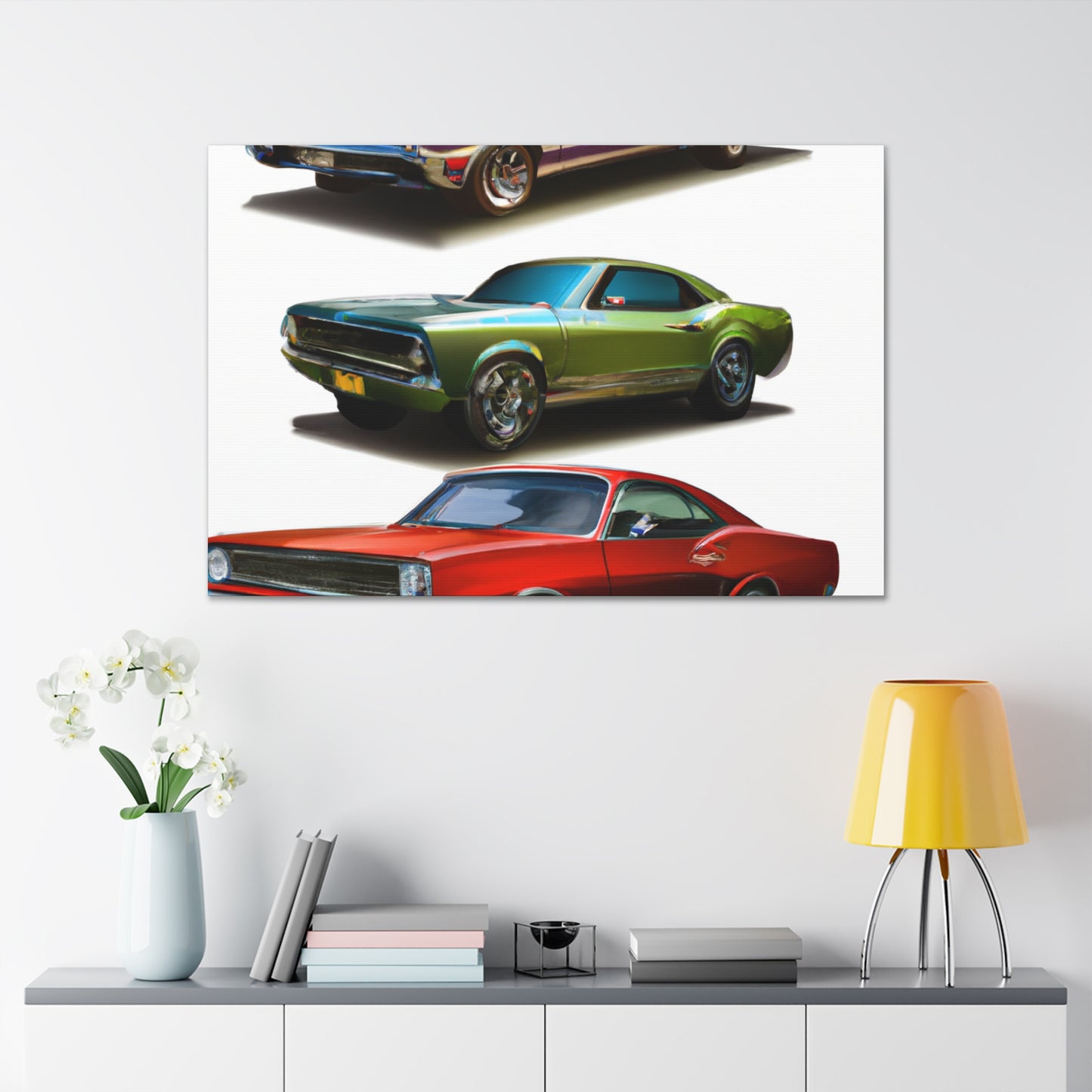 Firehawk - Automobile - Canvas