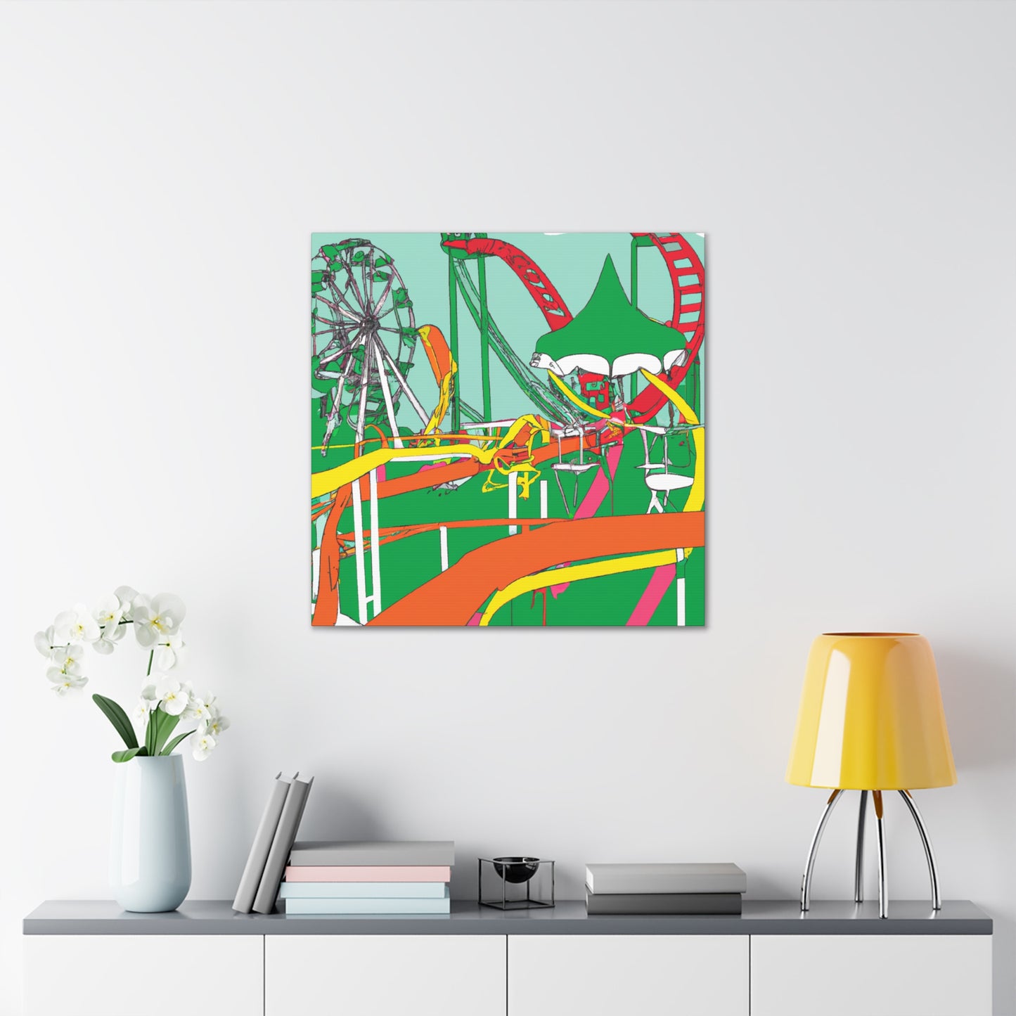 The Whirligig - Amusement - Canvas
