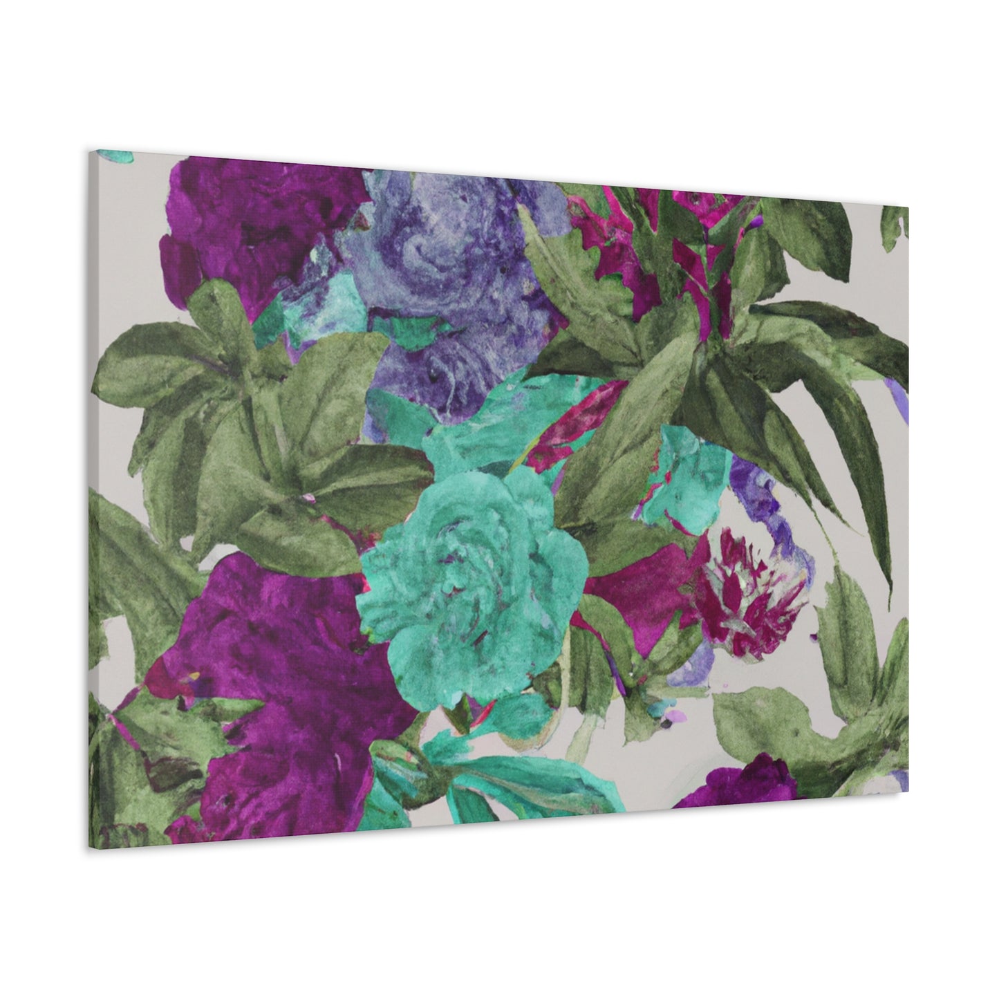 Lotus-Floral - Canvas