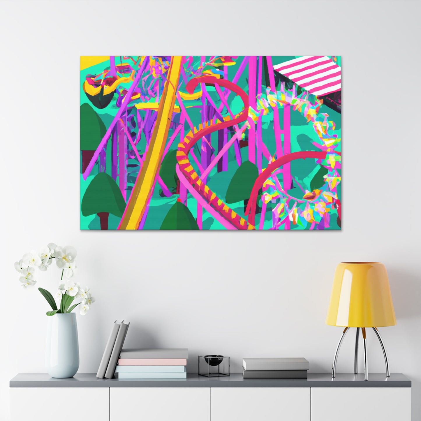 Funlandia - Amusement - Canvas