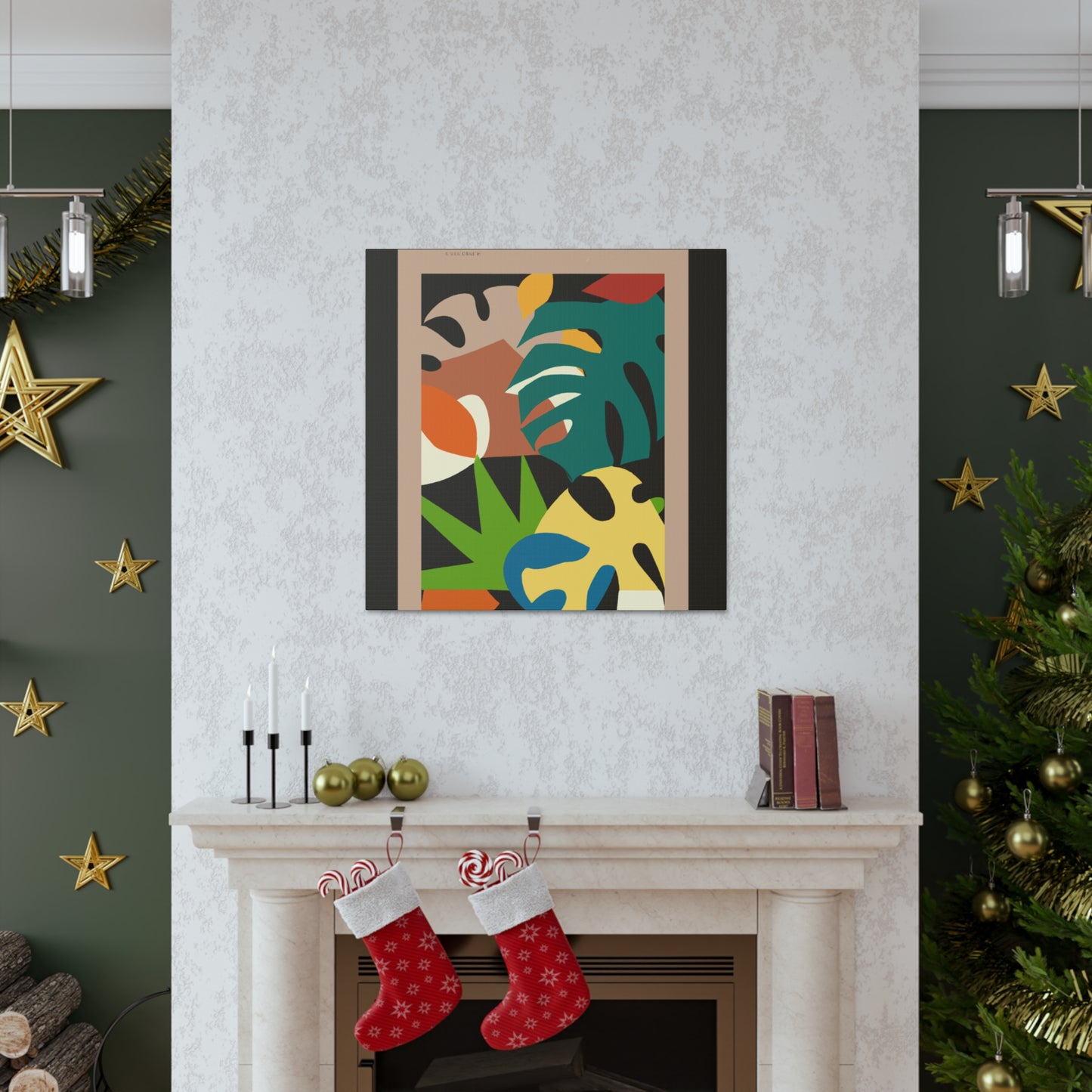 Flufftail Squirreldeer - Midcentury Canvas