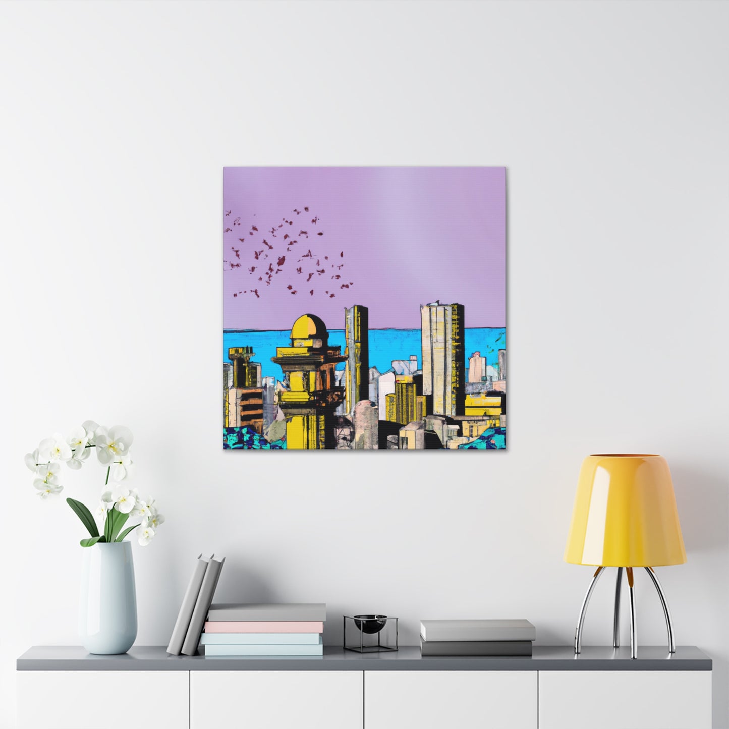 Kathmandu Peak - Destination India - Canvas