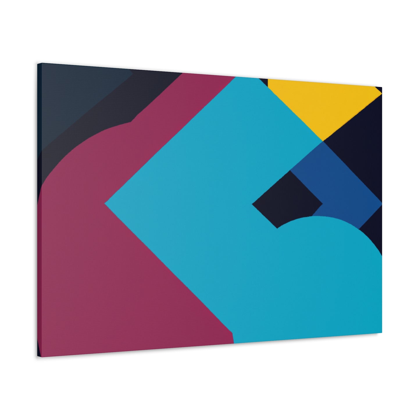 "Fractal Flora - Midcentury" - Canvas