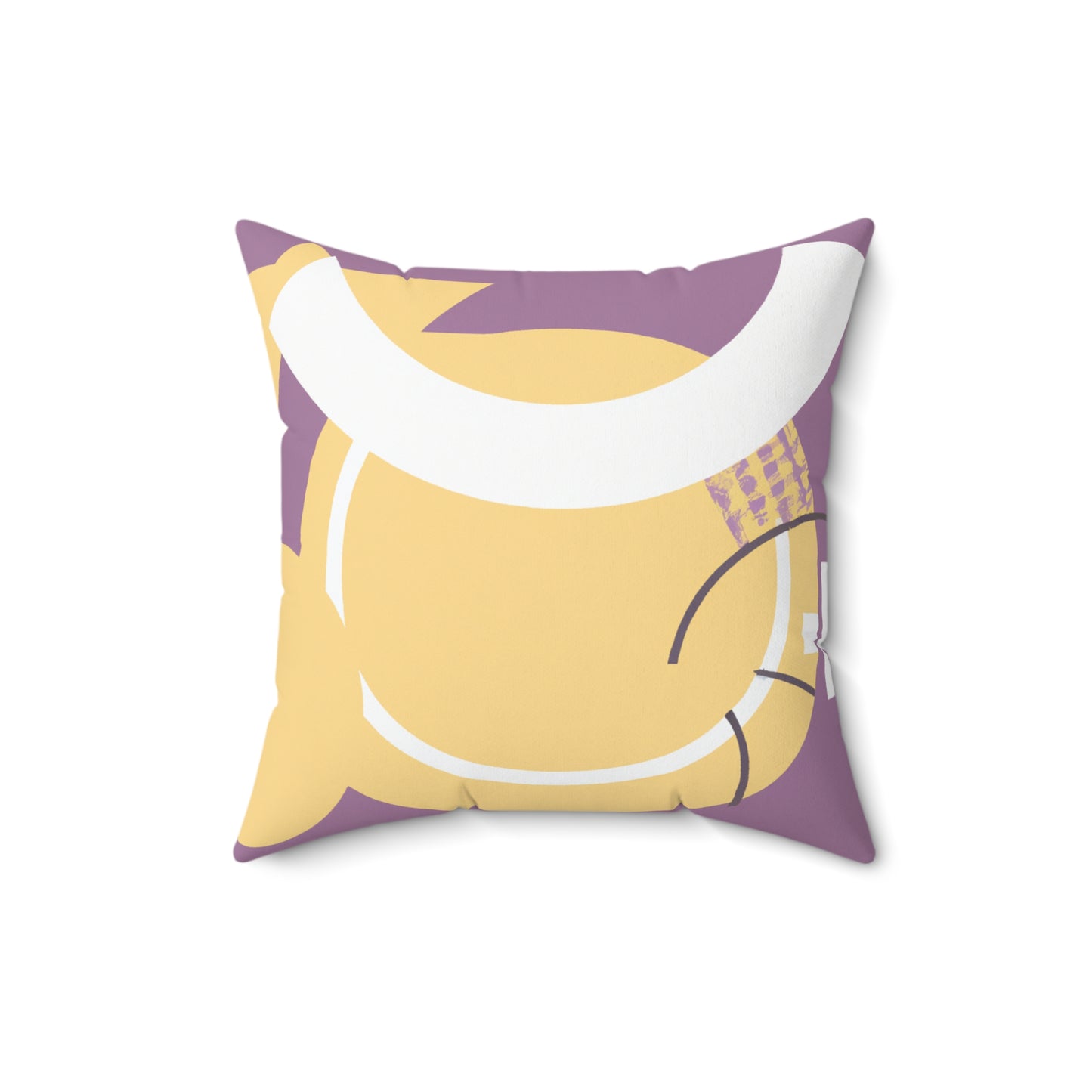Spun Polyester Square Pillow