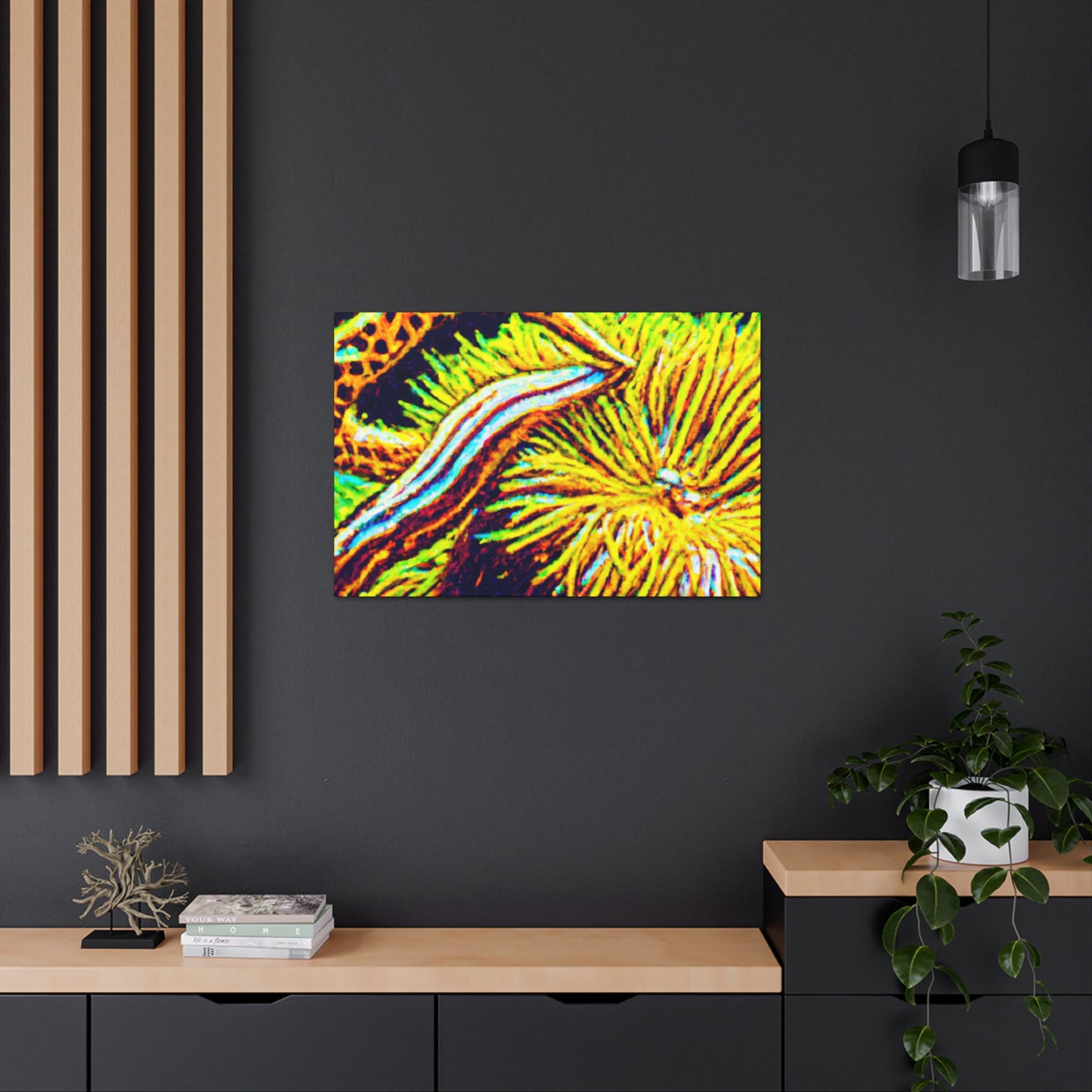 "Coastal Promenade" - Underwater Canvas