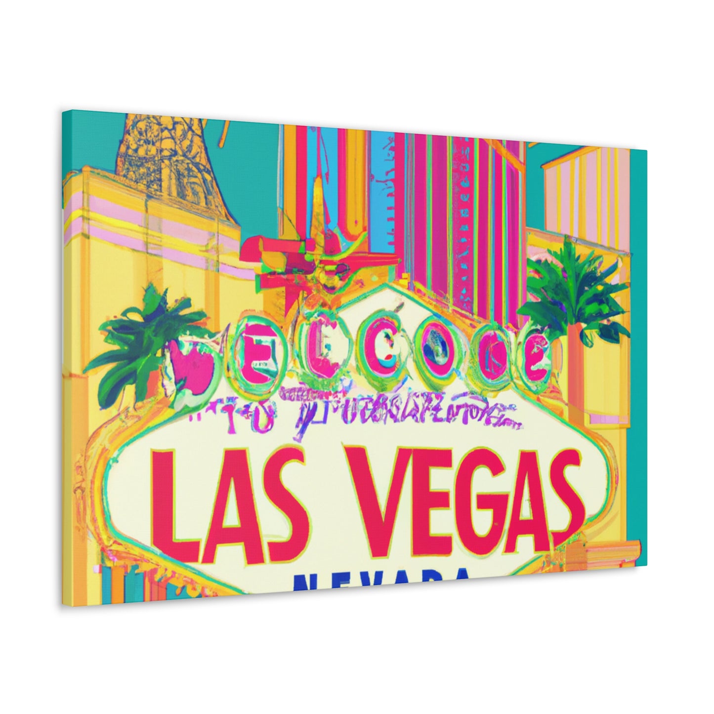 Viva La Vegas - Destination Vegas - Canvas