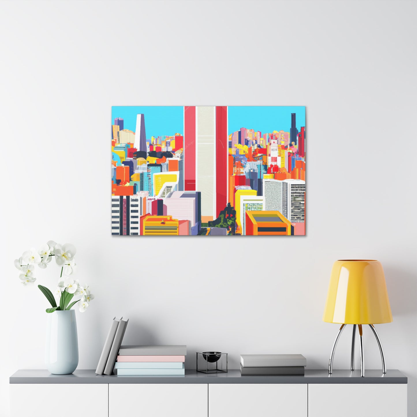 Santiago Villaescusa - South America Canvas