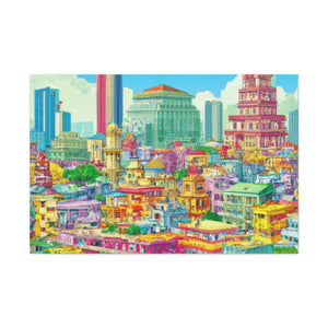 The Taj Mahal - Destination India - Canvas