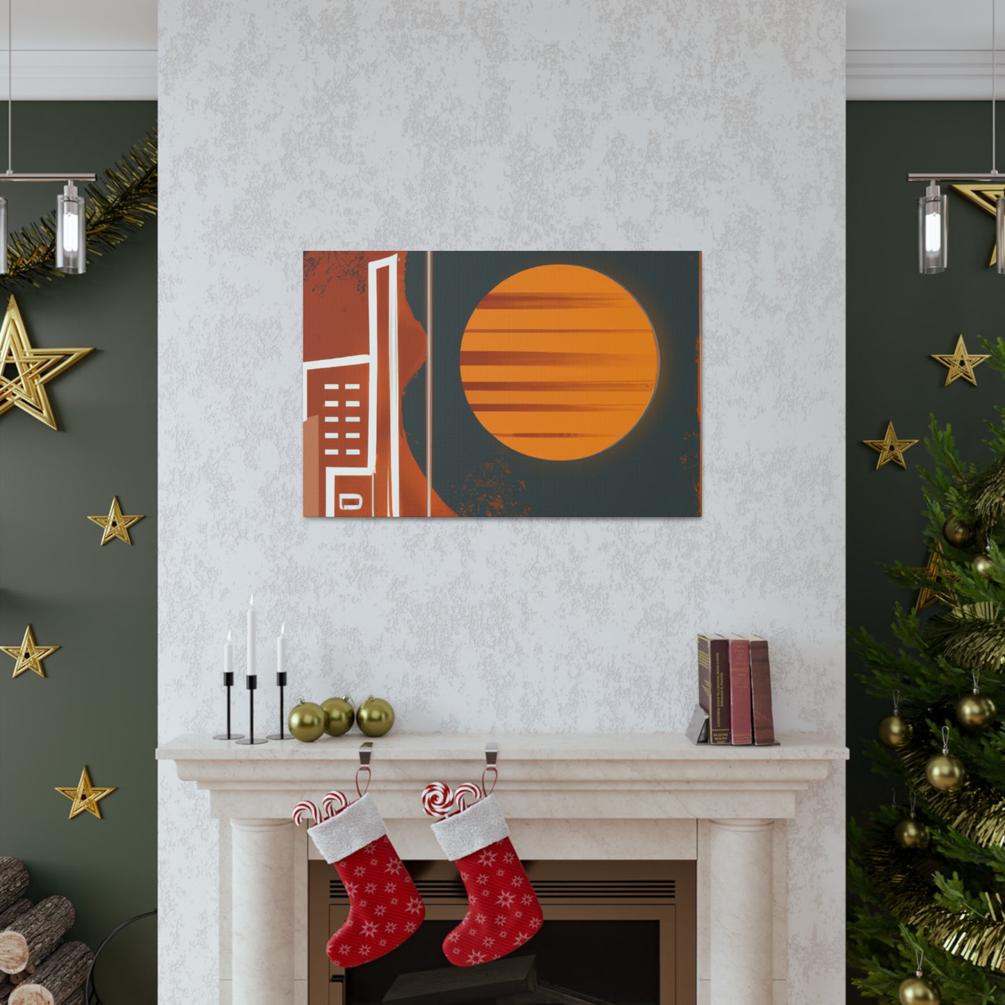 Full Blown - Midcentury Canvas