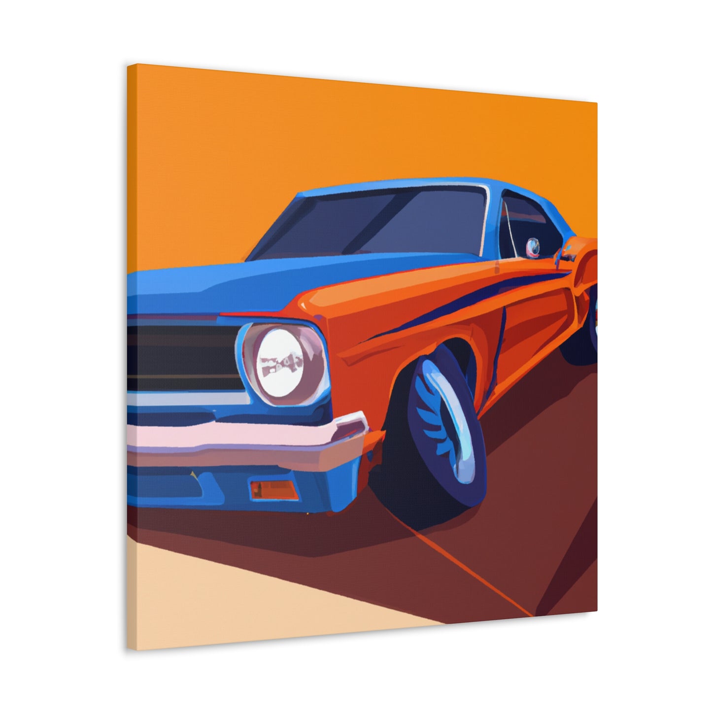 Roaring Rocket - Automobile - Canvas