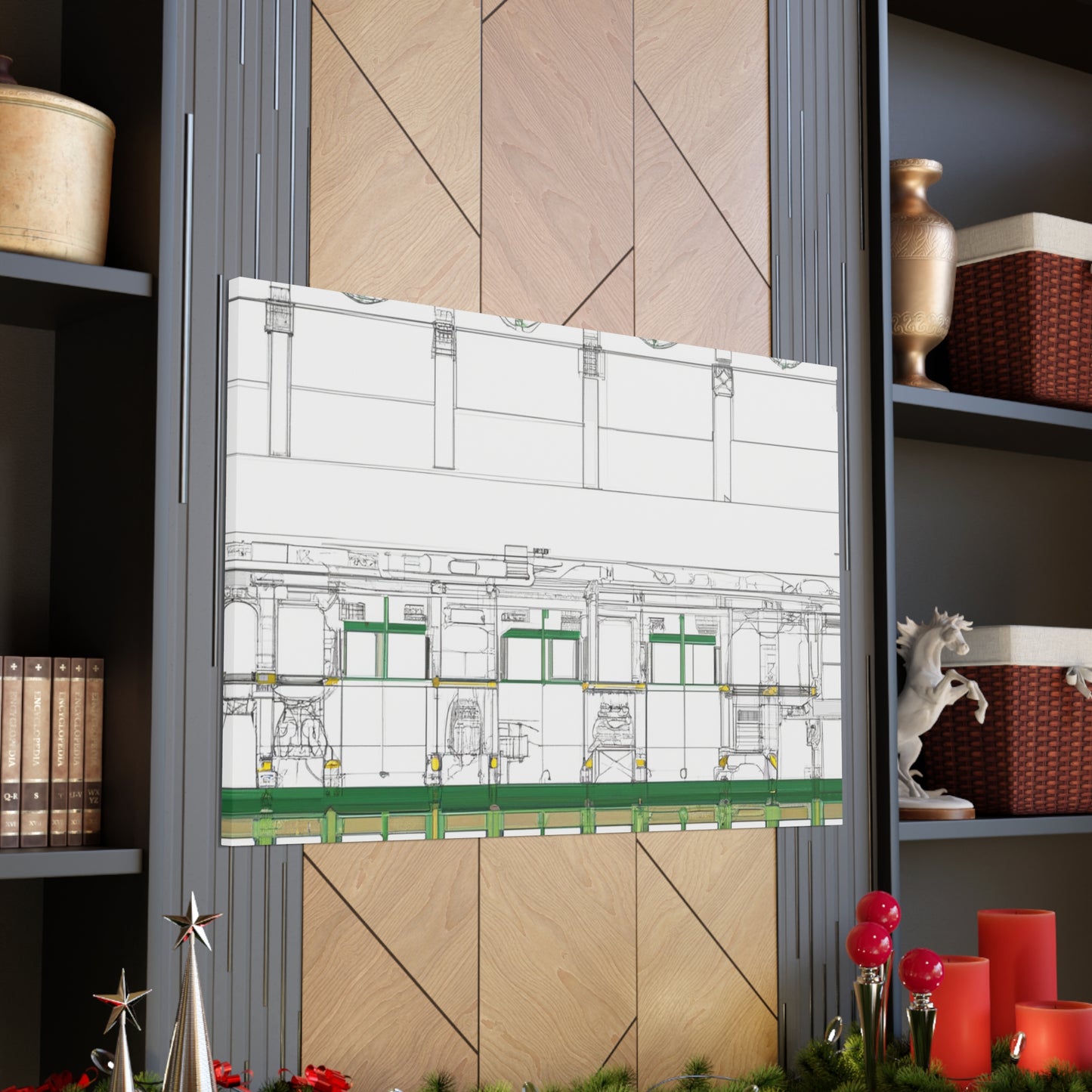 Matilda de Monrovia - Canvas - Architectural