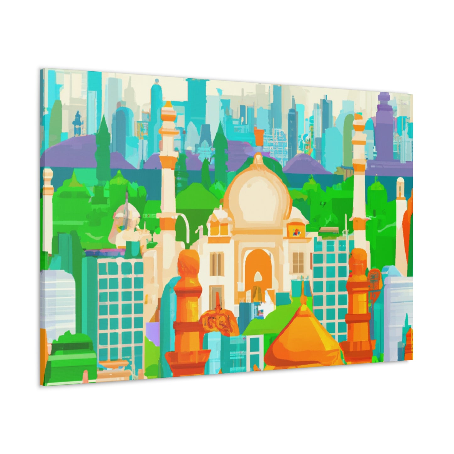 Indiastine - Destination India - Canvas