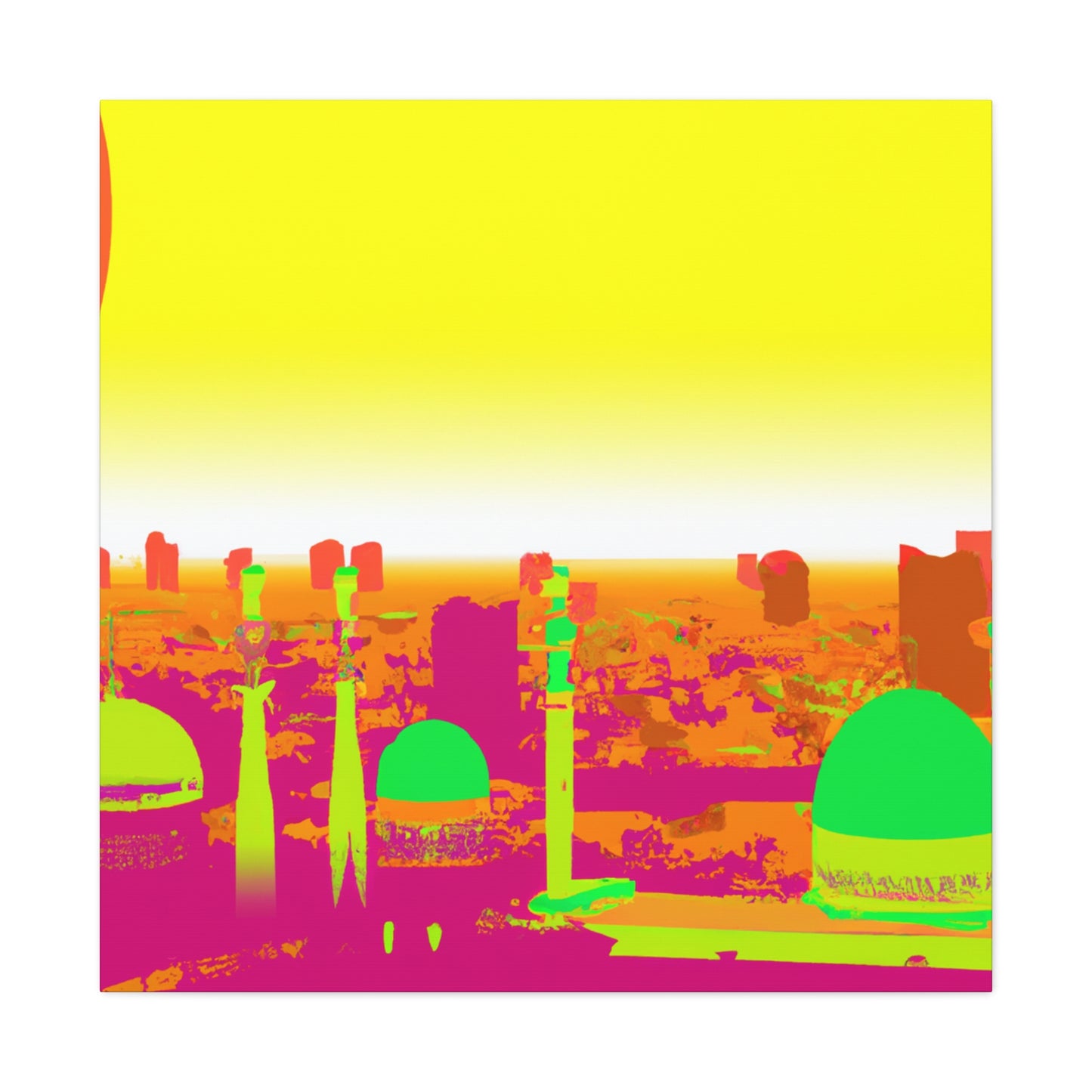 Dzahra - Middle East - Canvas