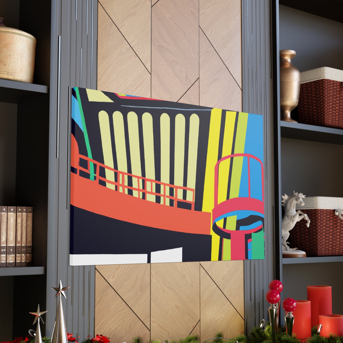 Bridge Balcony - Canvas Pop Art