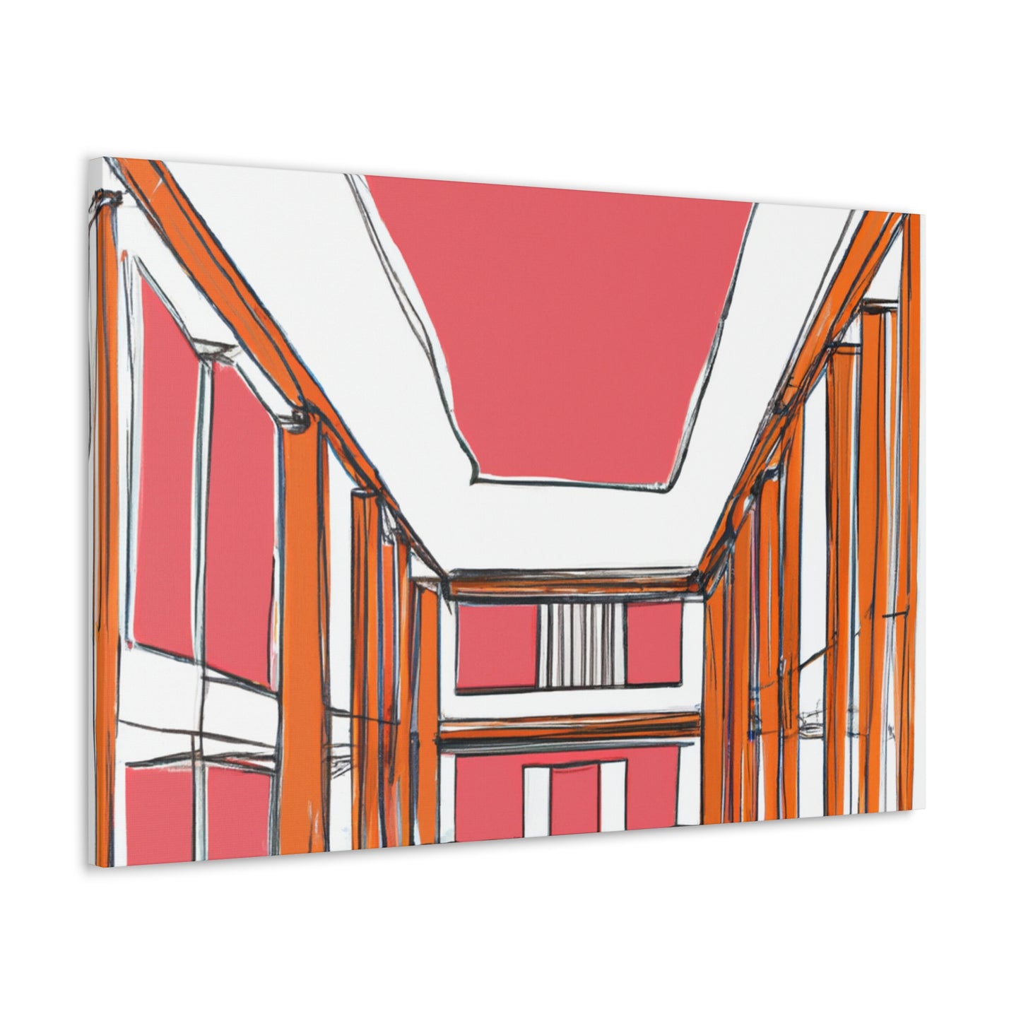 Claudine de Montport - Canvas - Architectural
