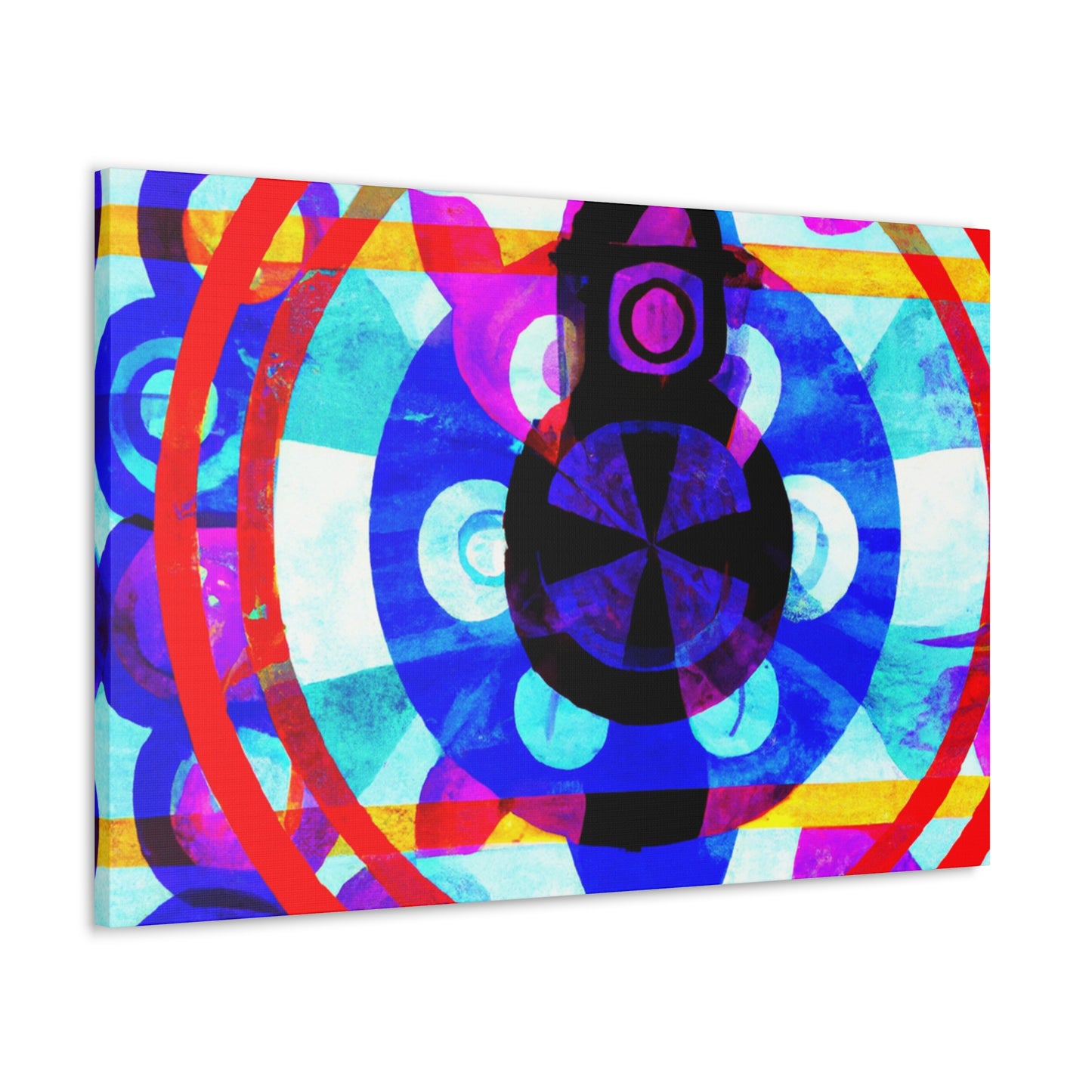 Kalidescope - Glass Canvas