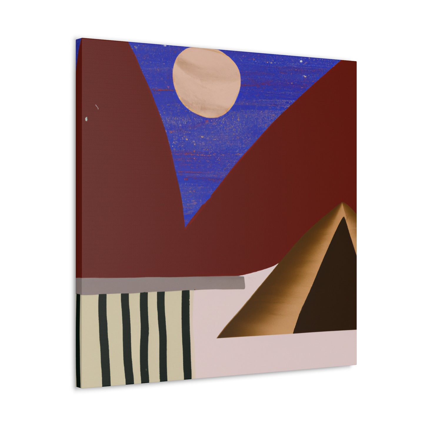 Pyramid Looper - Midcentury Canvas