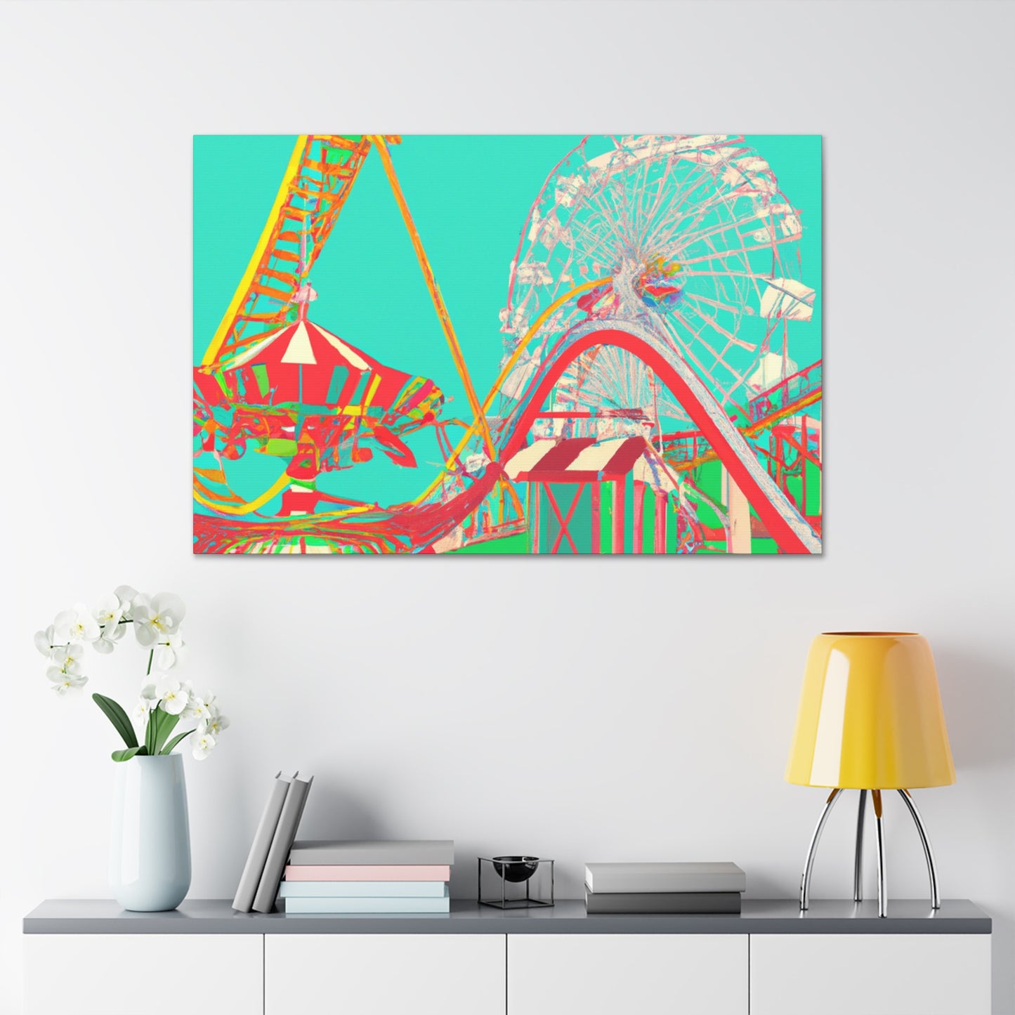 Wonderlandia - Amusement - Canvas