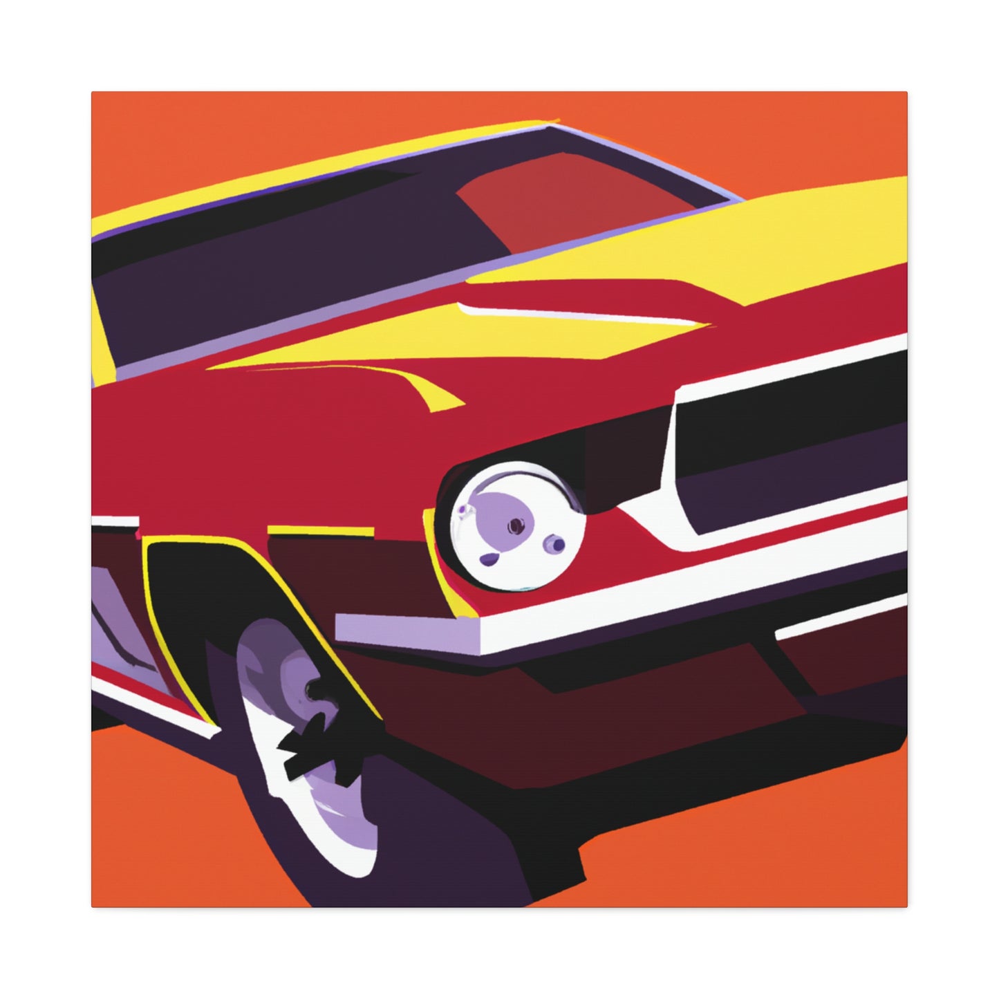 Flyin' Deuce - Automobile - Canvas