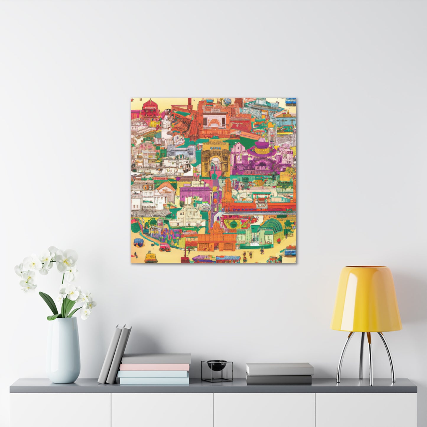 Amber Mahal - Destination India - Canvas