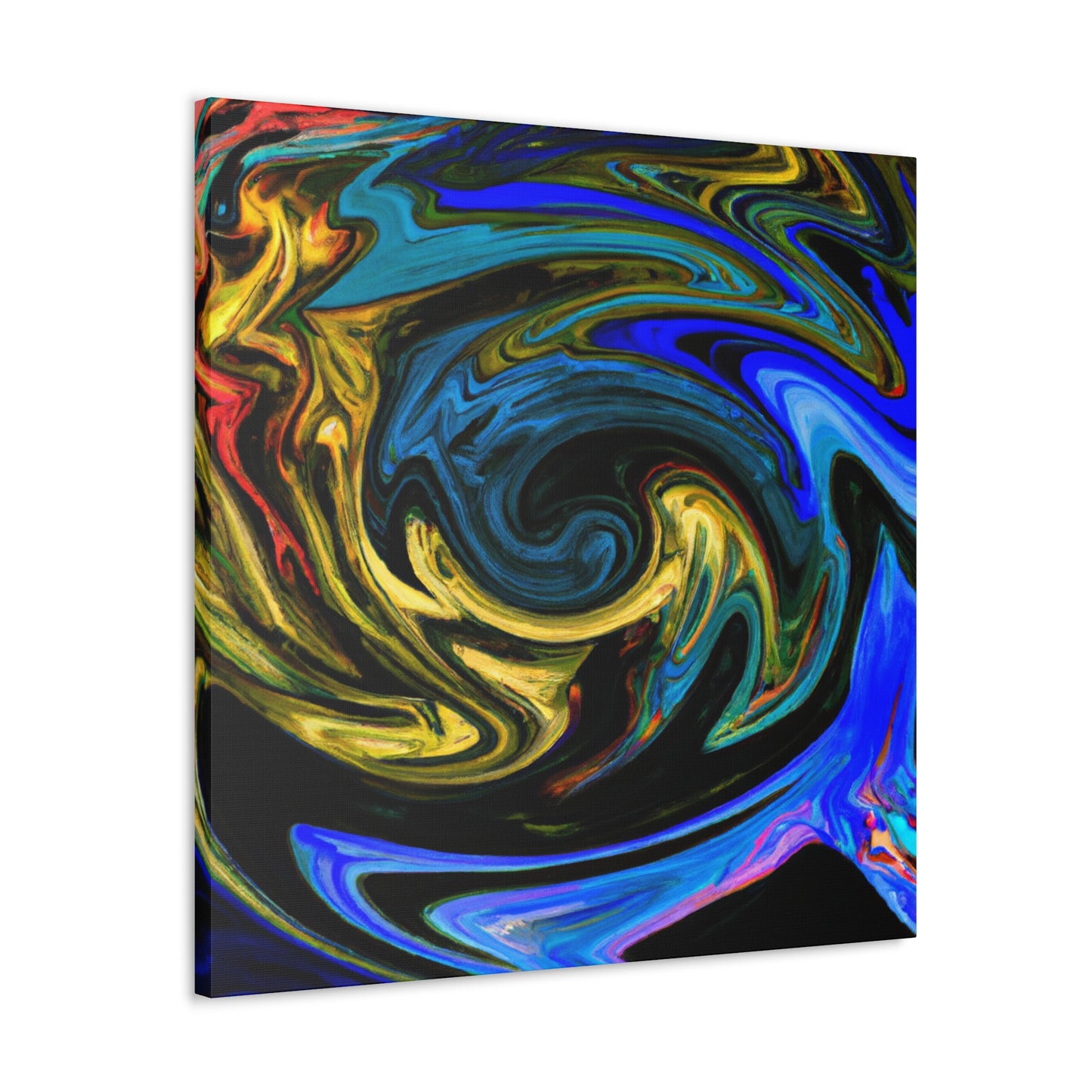 Johannes Metalswirl - Canvas- Abstract
