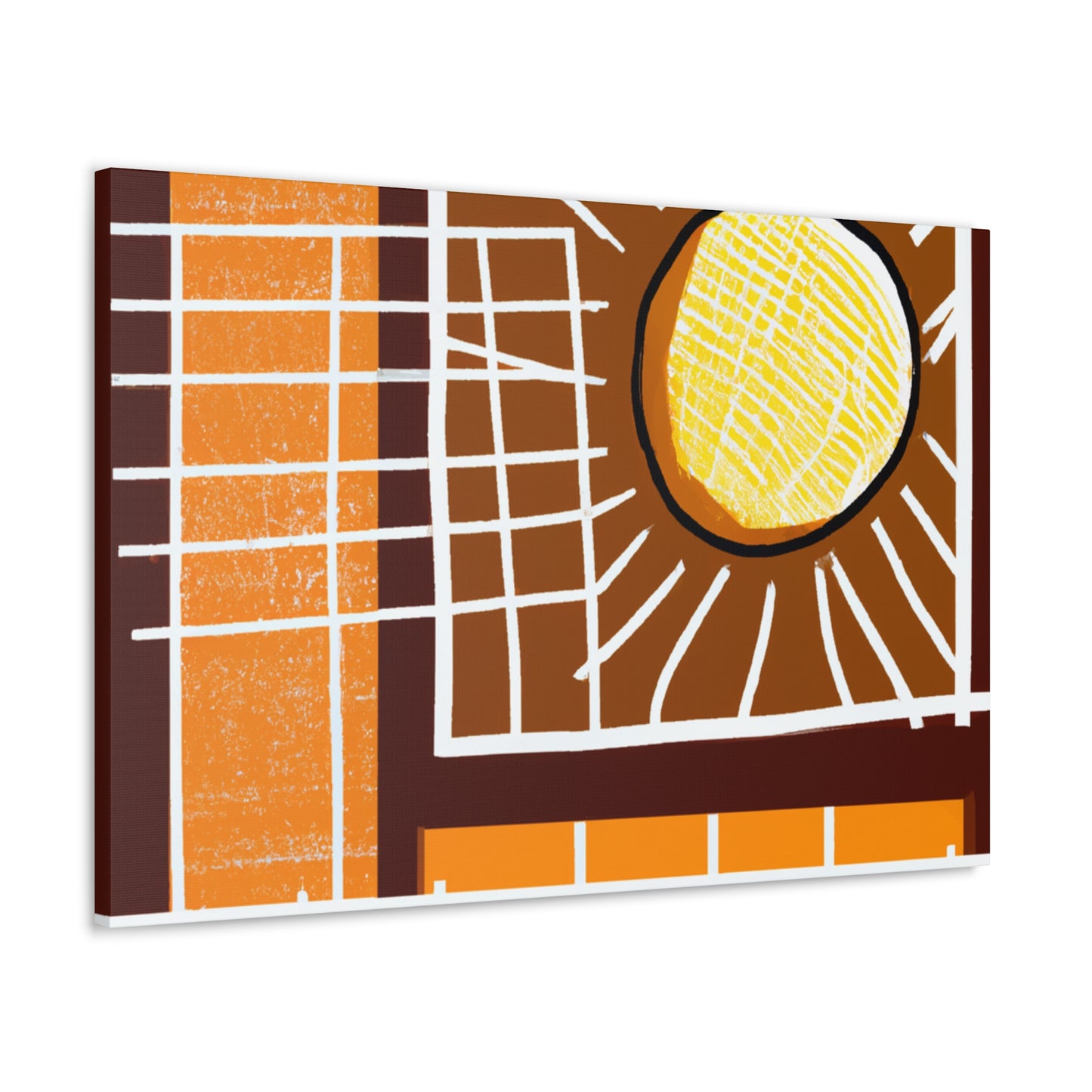 Pow!- Midcentury Canvas