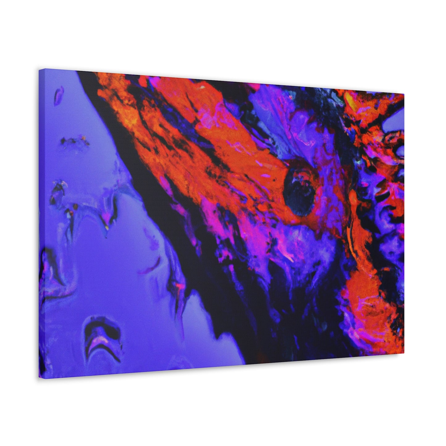 Bottle-tailed Hummingbird. - Canvas - Wildlife