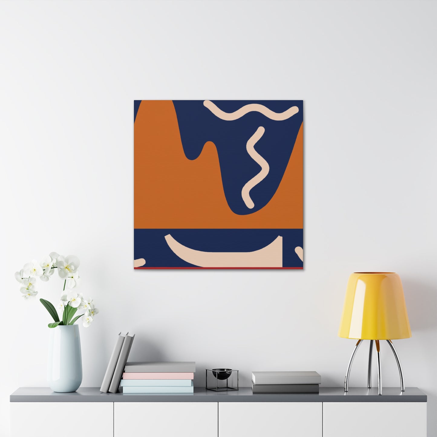 Rotating Nebula- Midcentury - Canvas