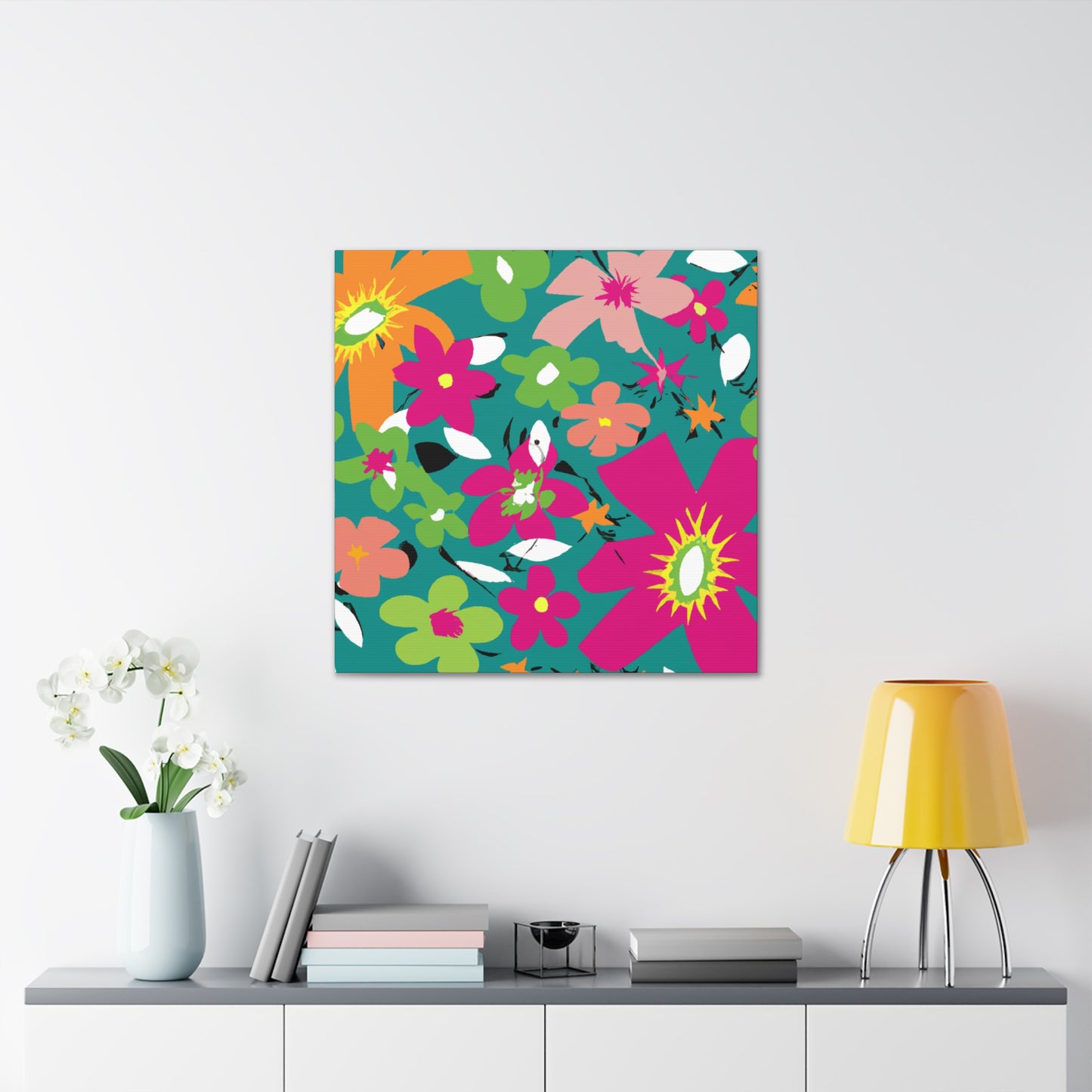 Chrysanthema - Floral - Canvas