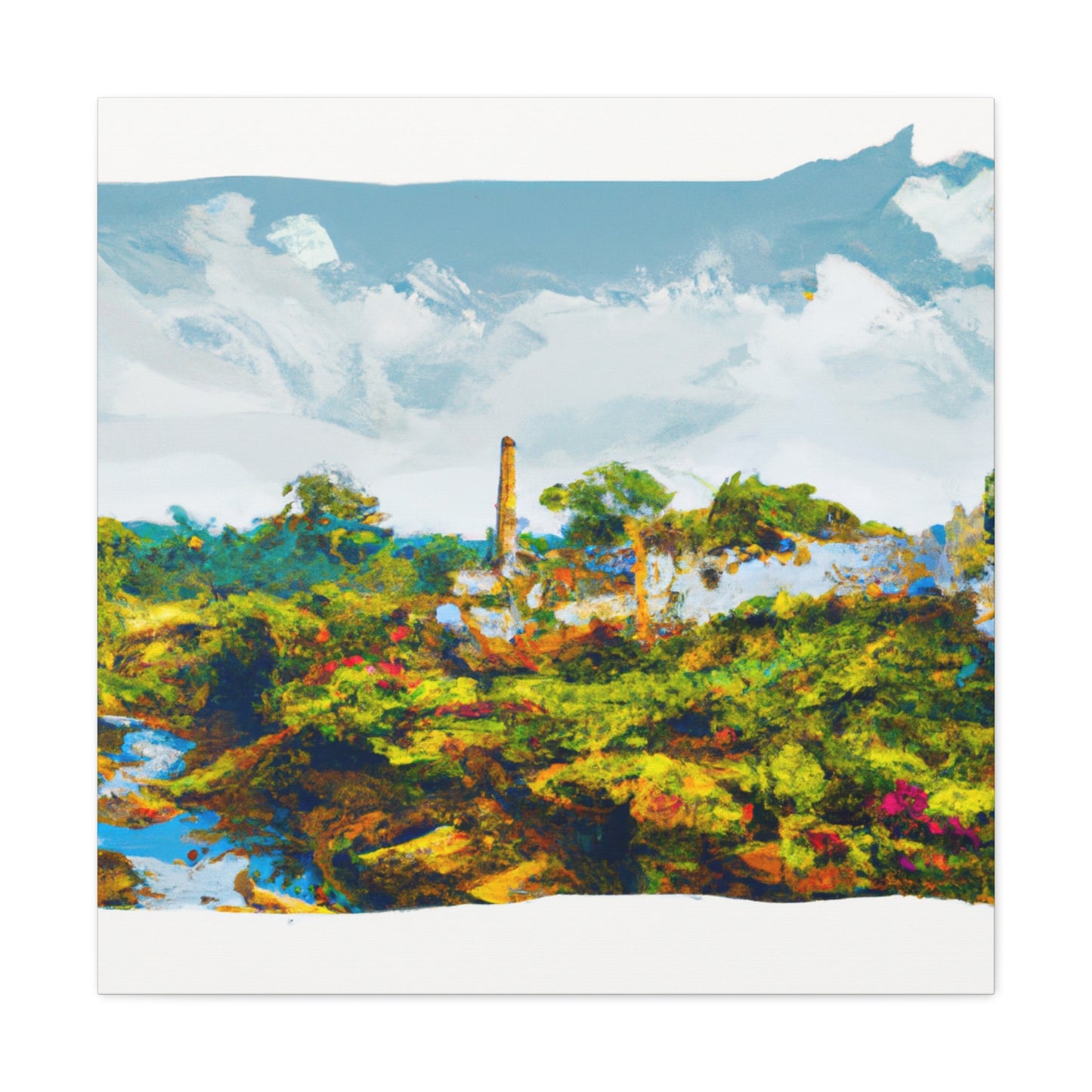 Hindustani Heritage - Destination India - Canvas