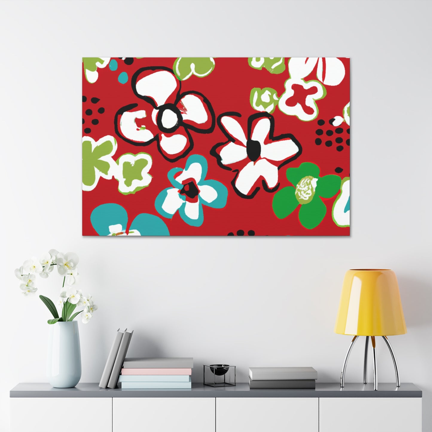 Jacintha - Floral - Canvas