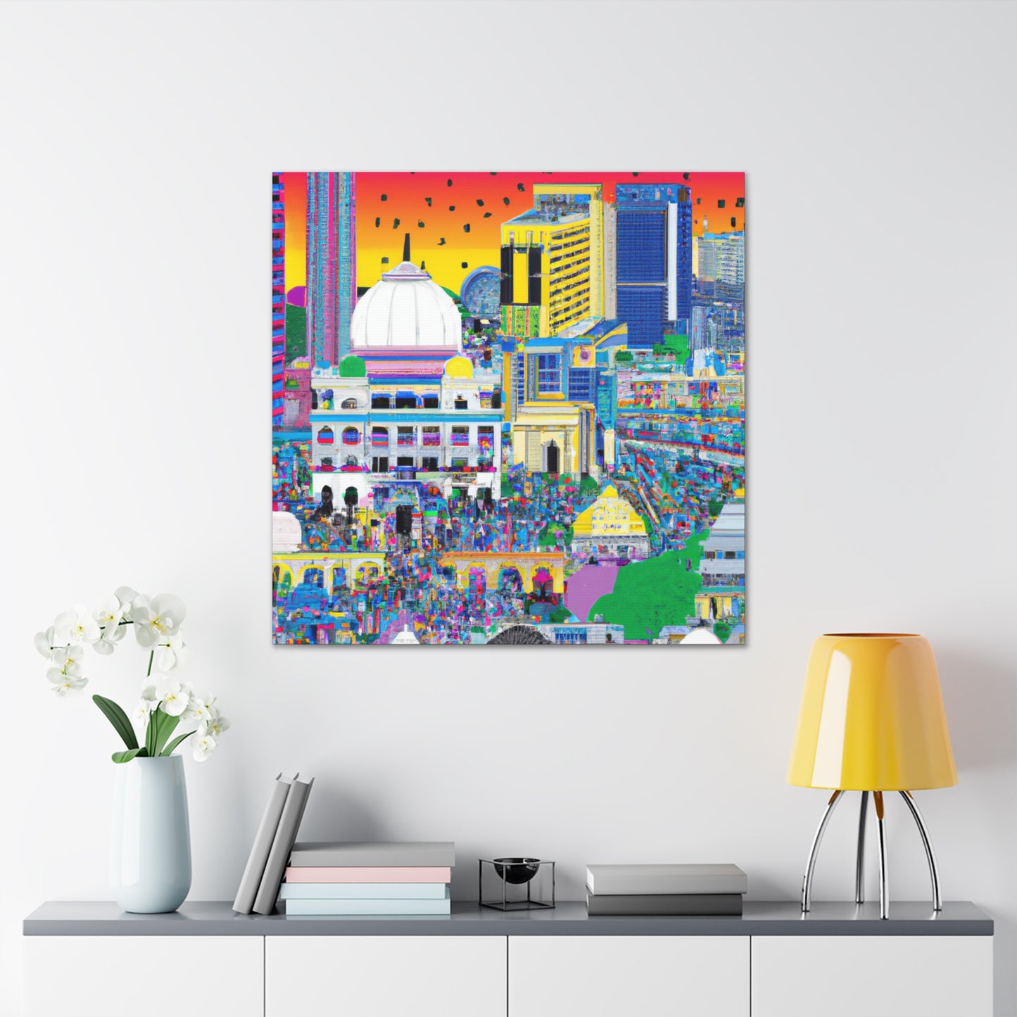 Udan- Destination India - Canvas