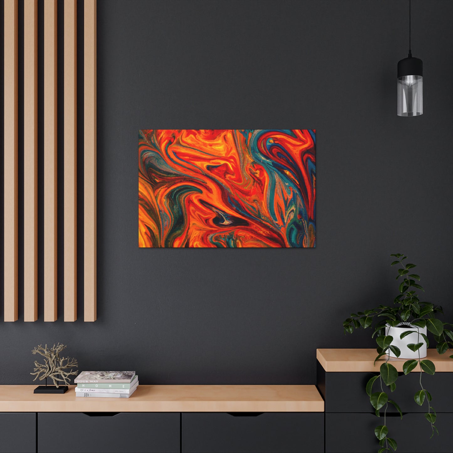 Johannes Fireflow - Canvas - Abstract
