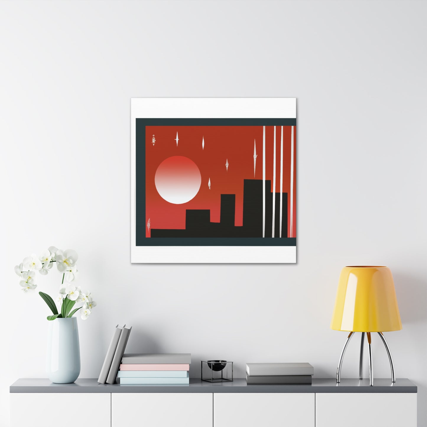 City Of Dreams - Midcentury Canvas