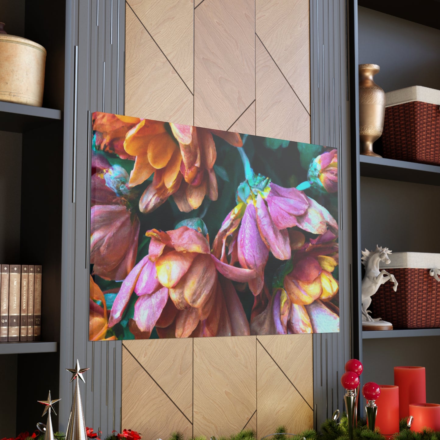 Weeping Reds - Canvas - Floral