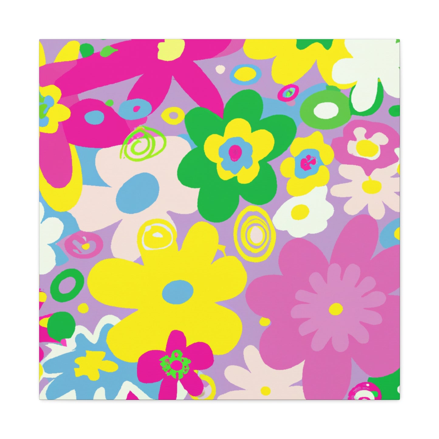 Starlit - Floral - Canvas