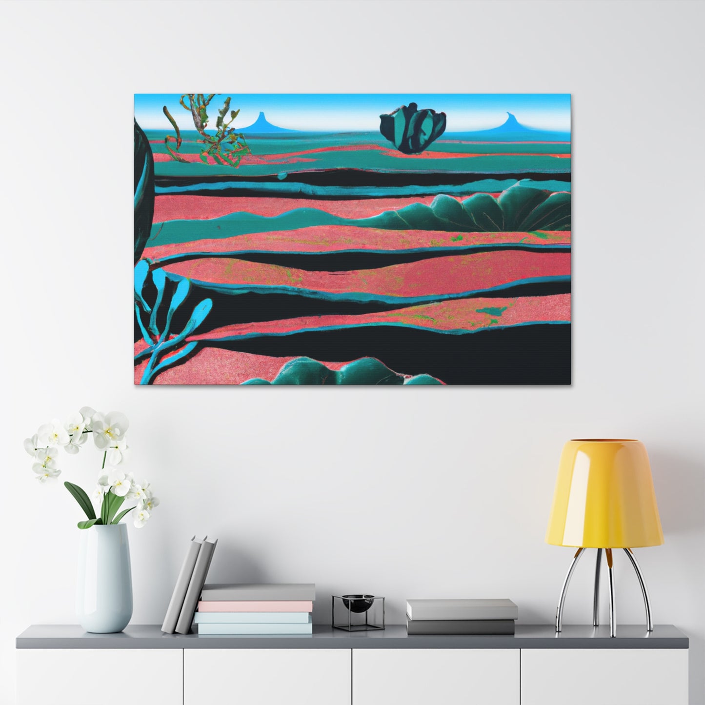 Desert Sunrise - Landscape - Canvas