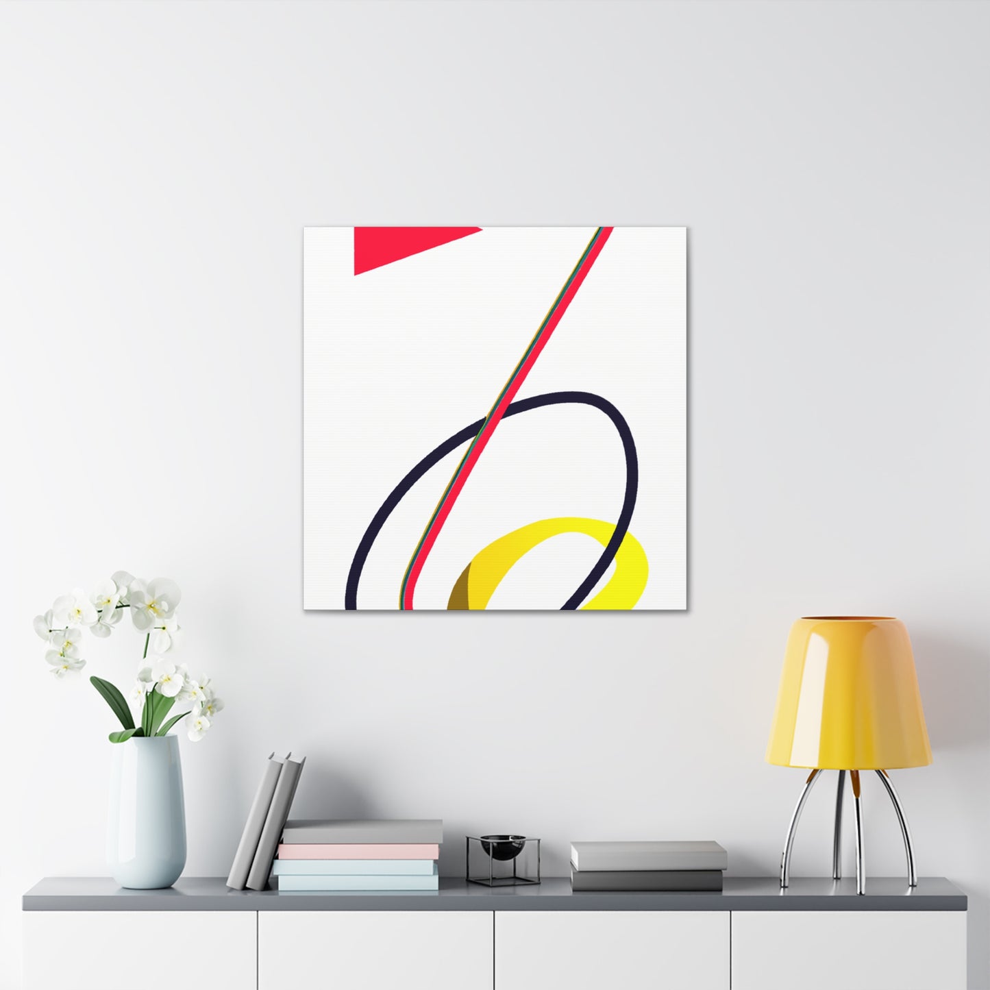 Two Colors - Minimalism - Canvas