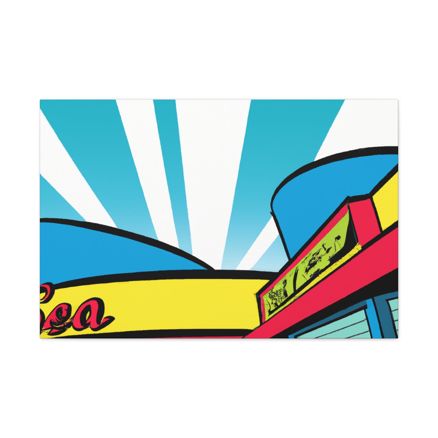 The Bop-A-Rama. - Canvas - Pop Art