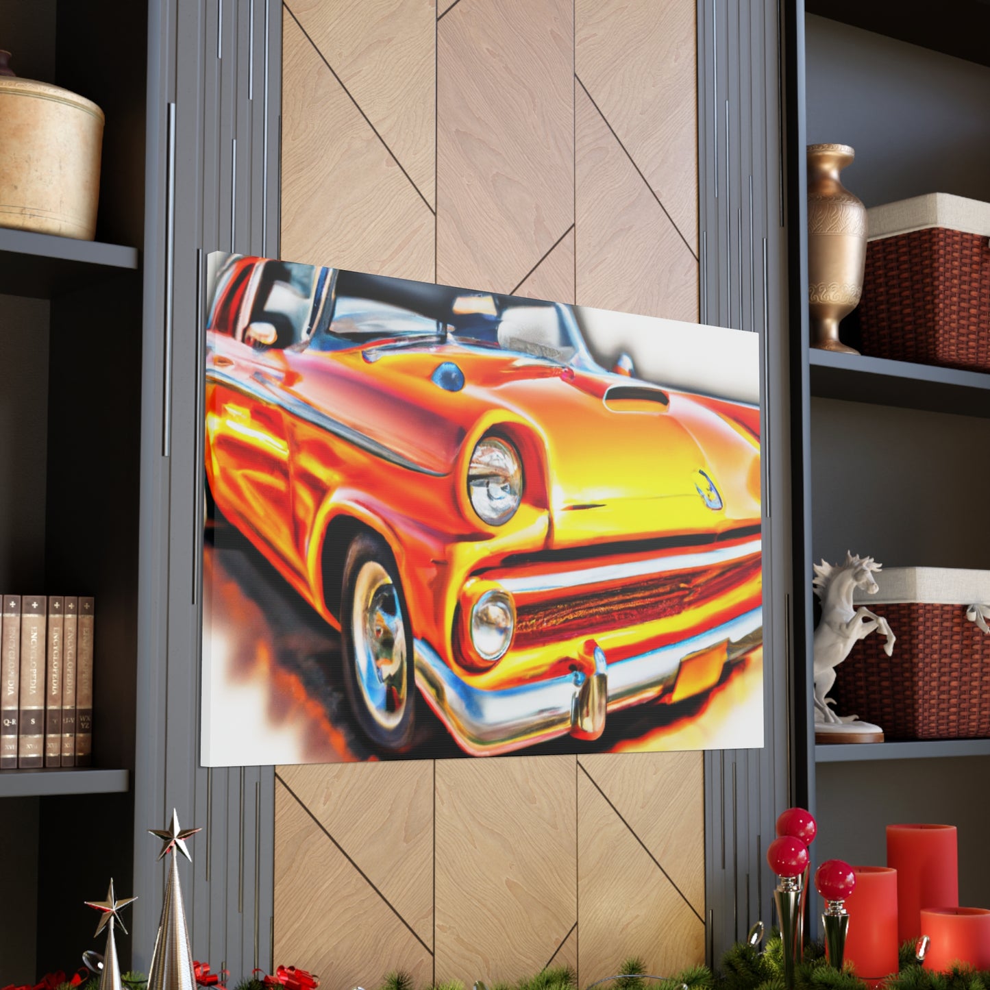 Tidal Wash - Automobile Canvas