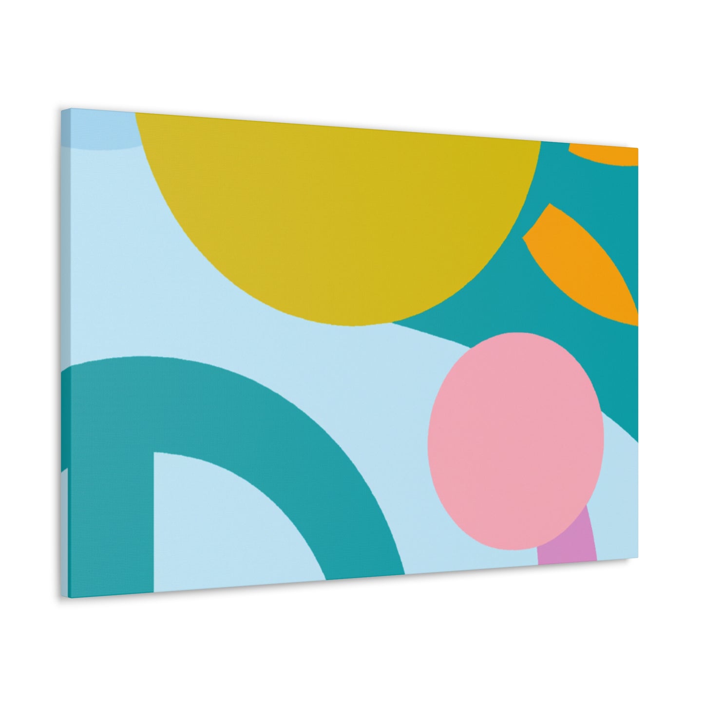 Pigment Paradise- Midcentury - Canvas