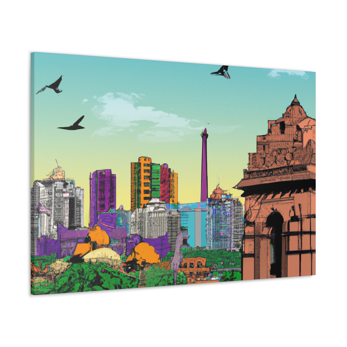 Pashmir Mountain - Destination India - Canvas