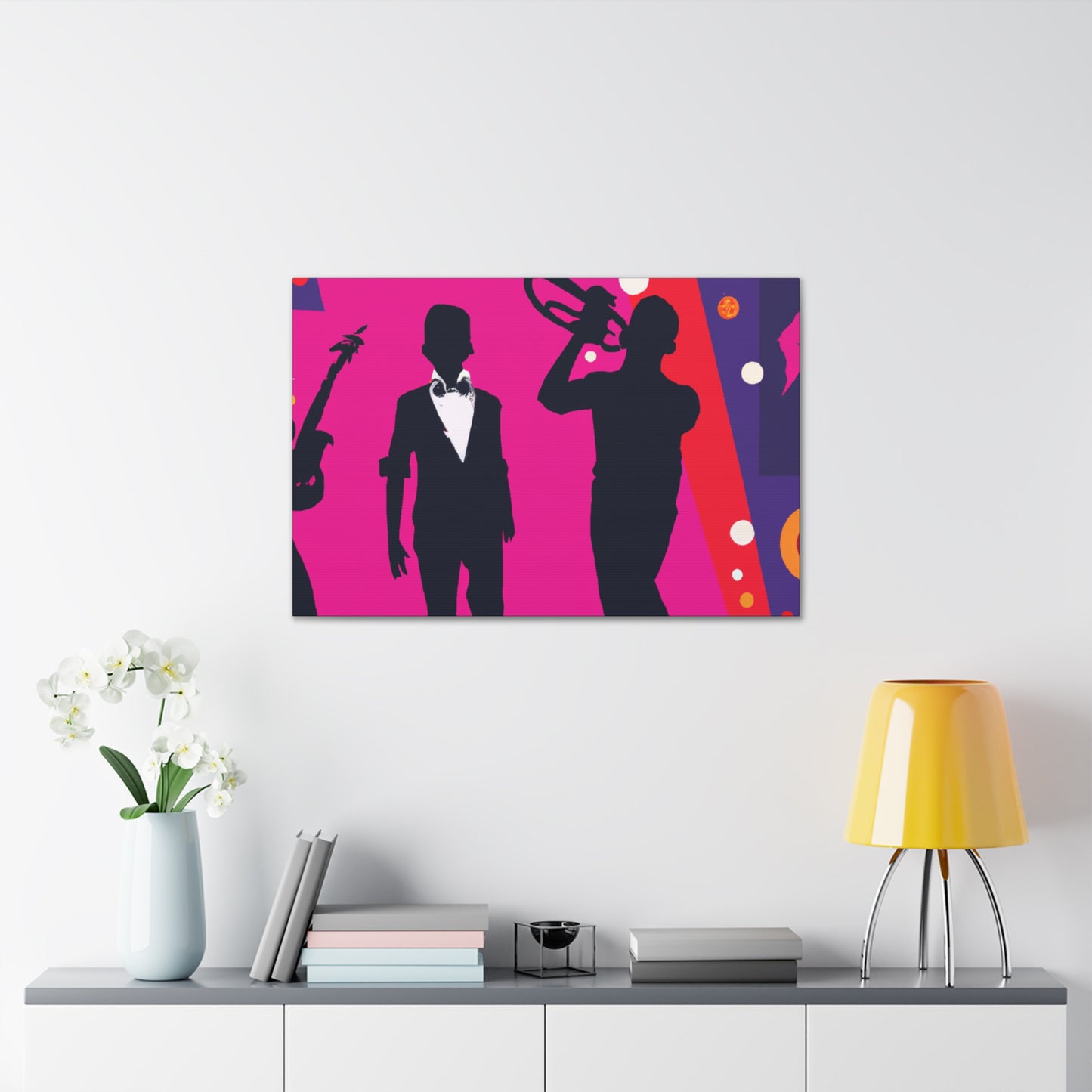 Retro Rockers Records - Retro Music and Film Canvas
