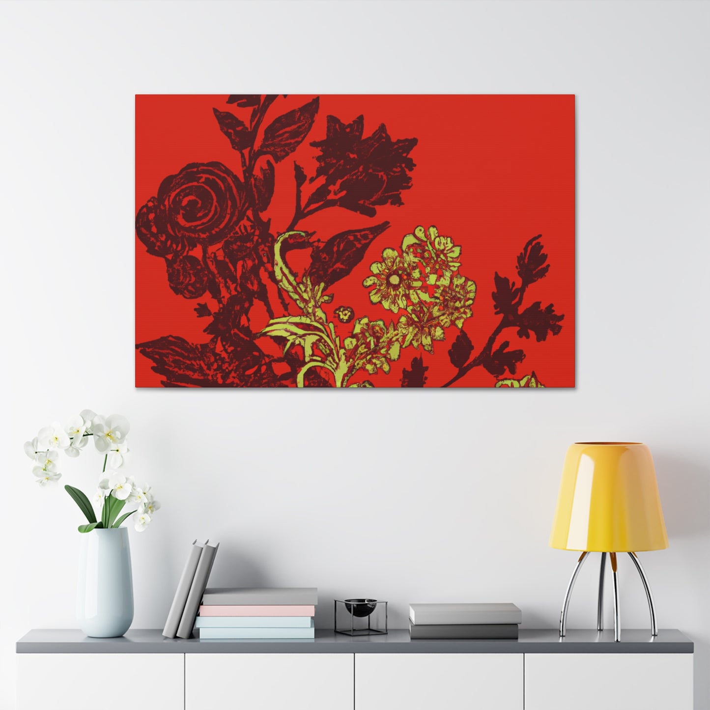 Sunburst-Floral - Canvas